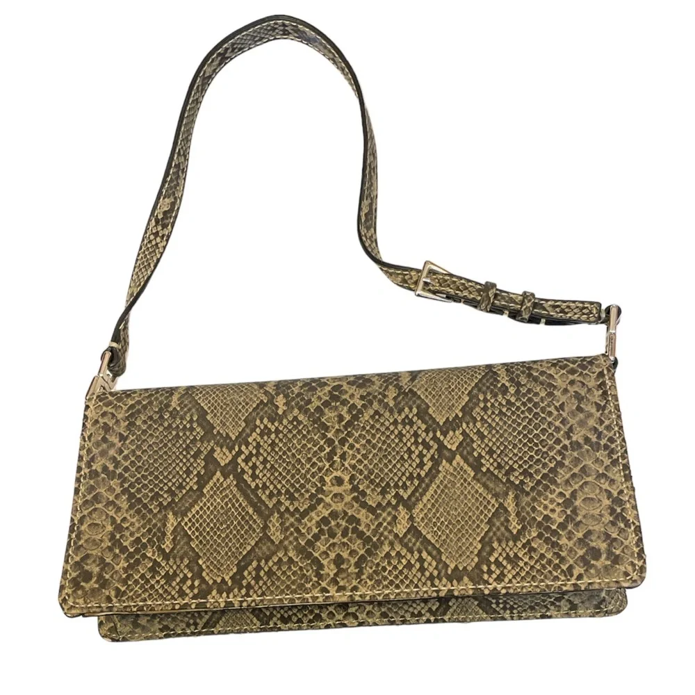 Liz Claiborne Faux Snakeskin Shoulder Bag NWOT